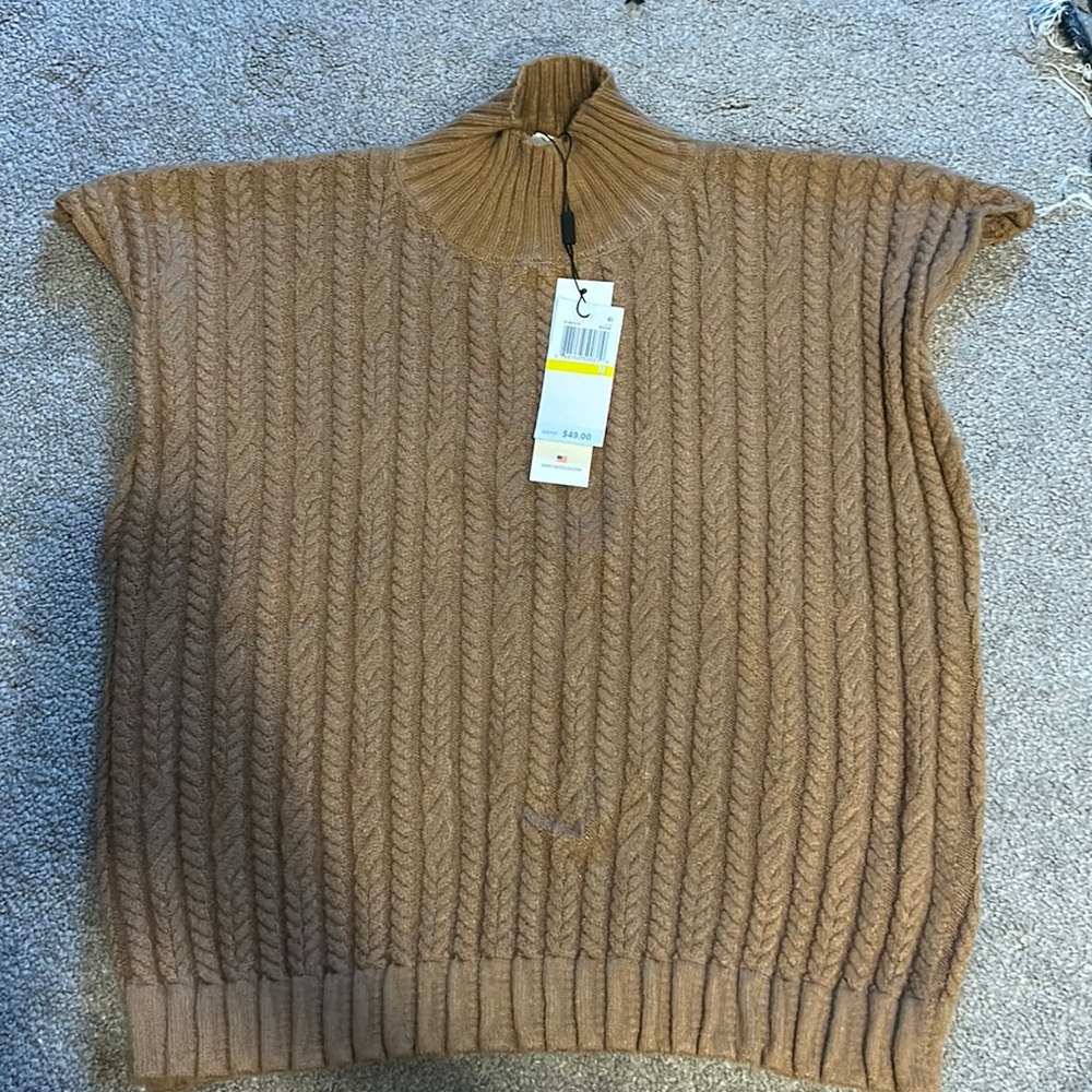 Turtleneck sweater vest - brand new with tags